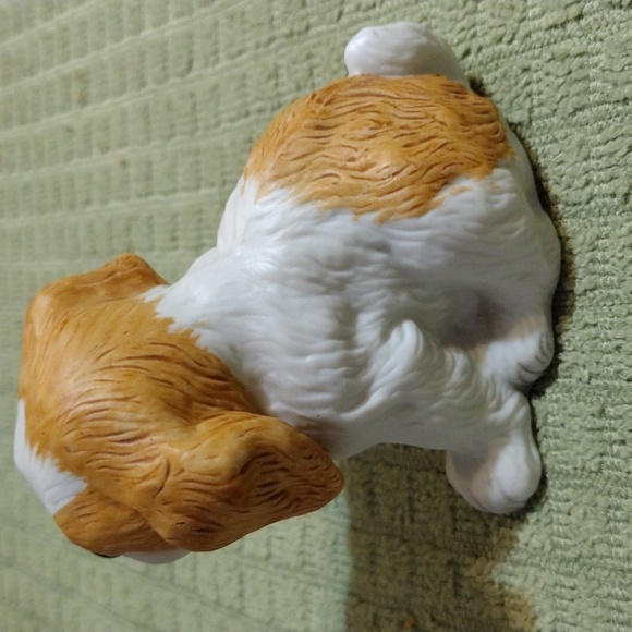 Vintage, Homco 1980, cocker spaniel miniature porcelain bisque figure. - Picture 3 of 5